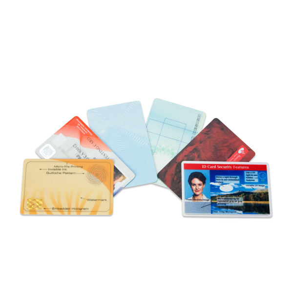 Custom printed card litho CR80-30 1/1 (2) color - box of 500 cards